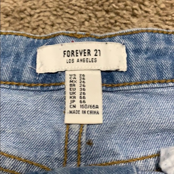 Denim High Waisted Skirt - Picture 3 of 3